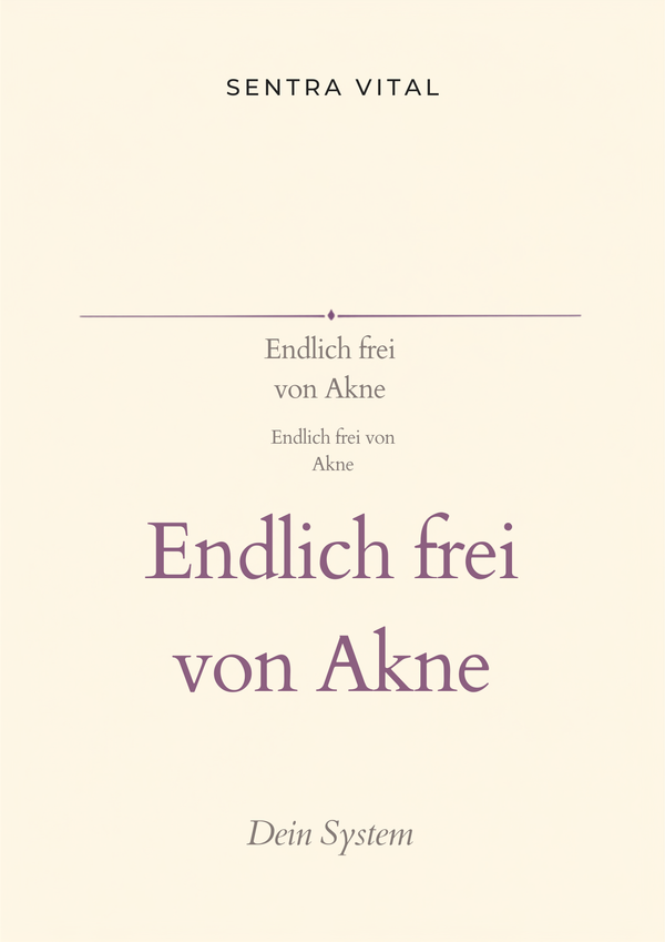 Akne-System von Dr. Lämmerhirt
