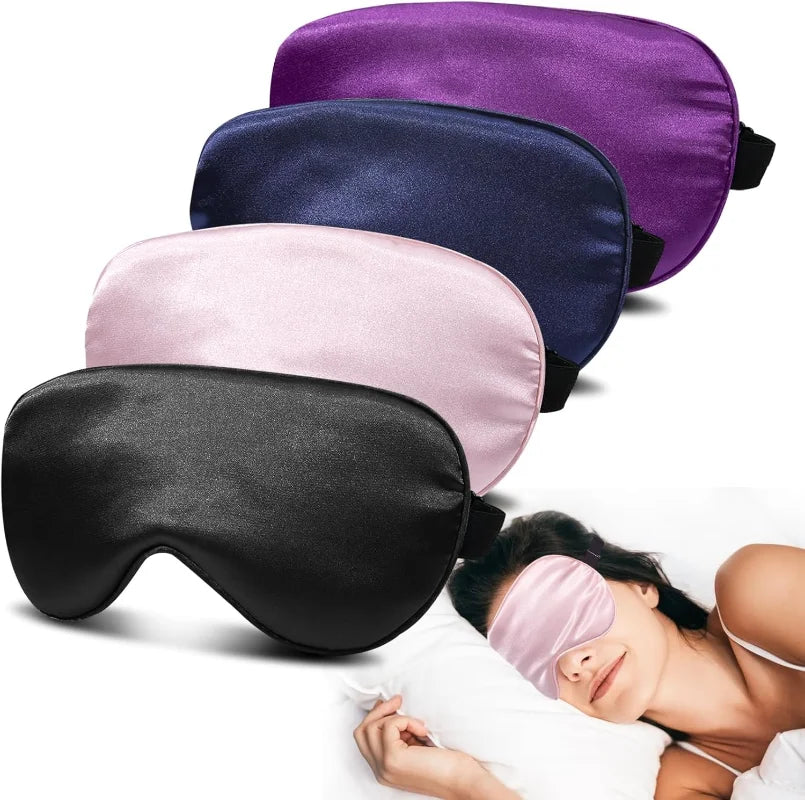 3D Schlafmaske – 100% Lichtblockierung & druckfreier Komfort