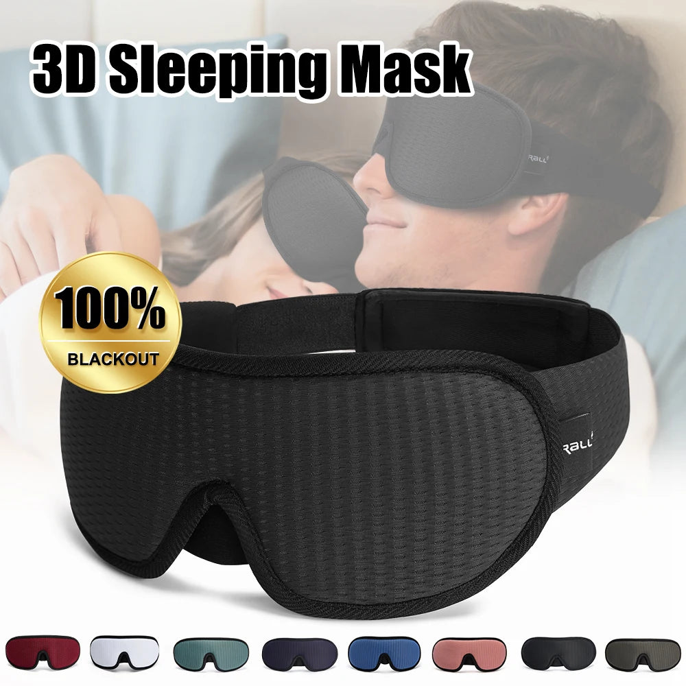 3D Schlafmaske Konkav – Lichtblockierung & maximaler Augenkomfort
