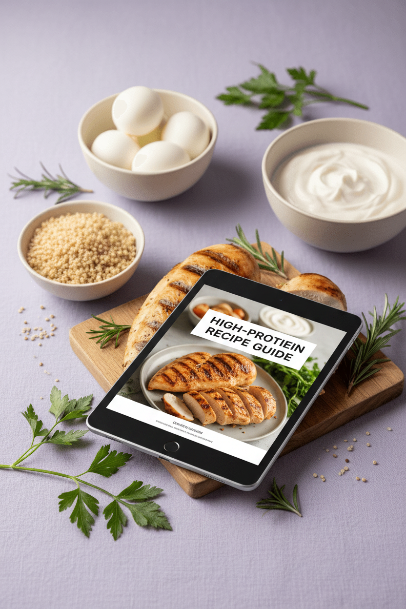 MacroShift High-Protein Mockup